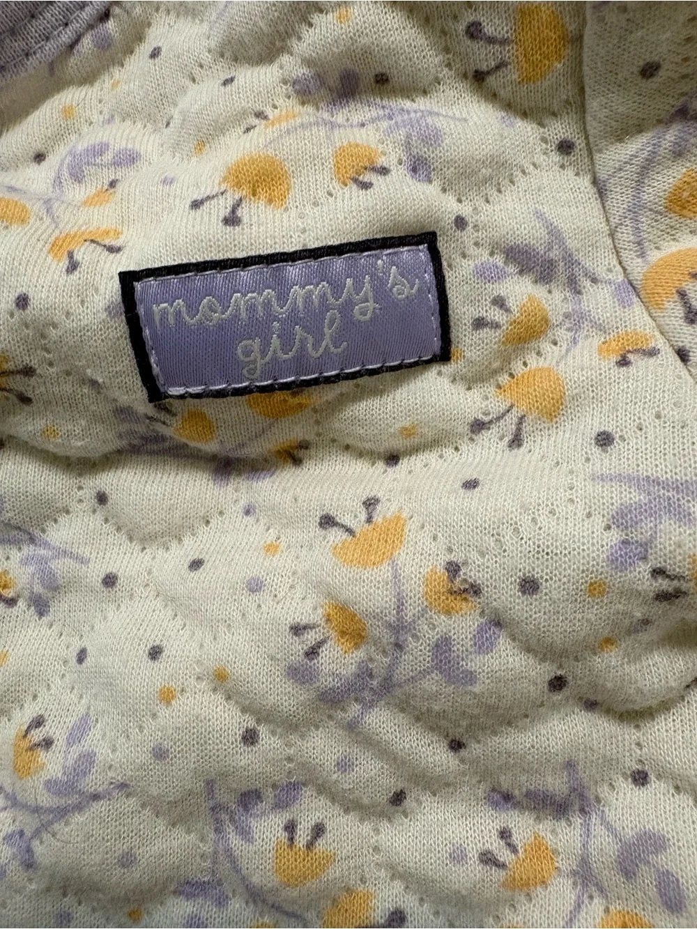 Baby Views quilted footed